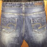 Bare Denim Long Blue Jean Shorts Photo 3