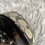 Coach  Poppy Dorann  black and gray slip-on wedge sandals 8.5 women’s Photo 3