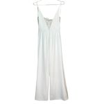 Sachin + Babi NWT  Carrie Partially Embellished Bodice Jumpsuit in Ivory Size 4 Photo 7