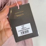 House Of CB Tallulah Blush Puff Sleeve Midi Dress Size Medium Photo 4
