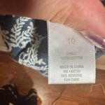 Westport 1962 Dress Women 10 Blue White Cotton Denim Like Preppy Cottagecore Photo 6