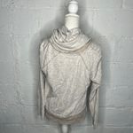 Free People  Beach Cowl Neck Tunic Oversize Sweater Beige Size Medium Large Photo 1