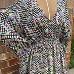 Tolani Kimono Sleeve Maxi Dress please Black Photo 1