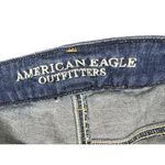 American Eagle Denim & Co Dark Rinse Distressed Cut Off Denim Jean Shorts Women's Sz 12 Photo 4