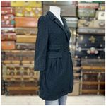 See By Chloe  Eyelet Lace Peacoat Womens SIze 6 Black Cotton Twee Coquette Italy Photo 1