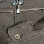 Nicole Miller  Chocolate Brown High Rise Dress Pant Photo 3