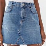 Urban Outfitters UO BDG Distressed Denim Mini Skirt Photo 0