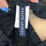 Ralph Lauren Black Crochet Lace Tunic Cover Up Photo 5