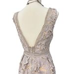 Romeo + Juliet Couture  Beige Crochet Lace Overlay Sleeveless Dress Size Small Photo 6