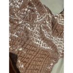 SKIMS Bundle of 3  Size Small Logo Velvet Corset Crop Top Chai Sienna Peach tops Photo 6