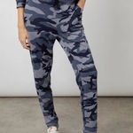 Rails  Oakland Sweatpant Blue‎ Indigo Camo Women's S Jogger Casual Loungewear Photo 0