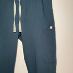 FIGS Women's size Small Blue Dark Harbor Yola Straight Leg Scrub Pants Uniform Photo 4