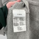 Lacoste  Ribbed Sweater‎ Womens 32 Gray Wool Viscose Blend Side Slits Photo 6