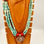 Boho Southwestern Turquoise & Orange Multi Photo 3