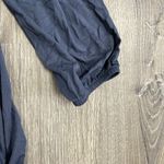 Isabel Maternity Blue Long Sleeve Button Photo 3