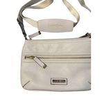 Calvin Klein  Pebble Faux Leather Crossbody Bag Off White Gold Hardware 9.5"x6.5" Photo 1