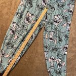Disney Lilo & Stitch Pajama Pants Womens Medium Blue Plush Joggers Comfort  Photo 5