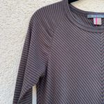 Orla Kiely Brown Black Chevron Stripe Dress 1 (XS) Cars Photo 3