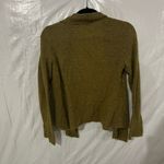Eileen Fisher  Green Wool, Mohair, Cashmere Open Front Cardigan Size Small Petite Photo 4