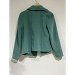 Womans Jones Ny Collection Stretch Green Medium Lined Long Sleeve Jacket Photo 1