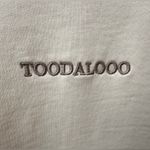 THREAD VISION Toodalooo Crew Sweatshirt 100% organic cotton size XXL cream Photo 2