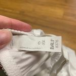 Bali 8376 White Full Support Full Coverage Longline Bra Bodysuit Size 34C Satin Photo 5