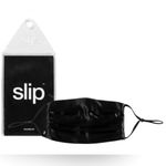Slip | 100% Mulberry Silk | Face Mask | Adjustable Nose Wire & Loops | NWT Black Photo 1