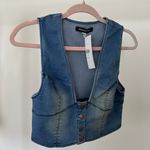Urban Outfitters Denim Button up Vest Photo 0