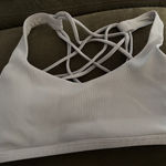 Lululemon Ribbed  Free To Be Wild Sports Bra size 2 color lavender dew Photo 0
