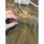 Vestique  NEW Desi Olive Green Crop Blazer Small Button‎ Closure Photo 4