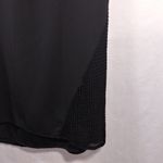 Katherine Barclay Sleeveless Black Net Shift Dress LBD Size 2 Photo 2