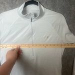 Under Armour Woman Large Lightweight Gray long sleeve 1/4 Zip athletic Shirt Photo 2