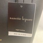 Nanette Lepore  Women’s Bag In A Bag Satchel with‎ Baguette Black 9X4.5X8.5 Photo 9