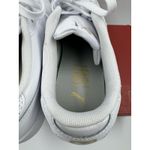 Puma Court Sneaker, White, Women's Casual Low Top Leather Shoes Size 11 Photo 5