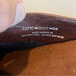 Clarks Clark’s Mules Women Leather Low Clogs Comfort Shoes Reddish Brown Size 9M Boho Photo 7