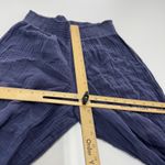 Michael Stars Pants Womens Small Blue Gauze Wide Leg Smocked Waist Photo 6