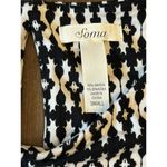 Soma Soft Jersey Short Dress Size Small Stretchy Black White Photo 1