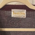 Jantzen  Maroon and Charcoal Women's Cardigan Photo 1