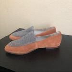 LOGO By Lori Goldstein Lori Goldstein Greer Leather Suede Faux Gray Shearling Flats Loathers Size 11 Photo 5