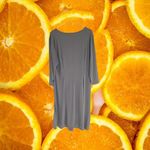 East 5th Black Dress with Starburst Pattern on the Side‎ Size XL Gray Photo 4