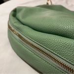 Mint Leather Hobo Bag Green Photo 5