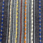 Soft Surroundings Multi Textured Knit Striped Button Up Shirt Long Sleeve Size S Photo 4