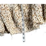 Urban Outfitters Out From Under Slip Dress Womens S Cream Tan Gauze Tiered Dot Print Beach Boho Photo 11