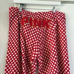 PINK - Victoria's Secret PINK Victoria’s Secret Y2K Red Polk A Dot Wide Leg Pajama Pants Baggy Booty Logo Photo 1