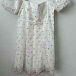 Hill House  The Matilda Mini Dress in Cherry Organza Dot Size: L Photo 4