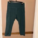 Girlfriend Collective Girlfriend‎ Collective cropped leggings Moss green size large Photo 2