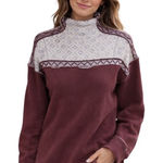 Free People  Nordic Fair Isle Mock Neck Pullover Sweater Sweatshirt Photo 0