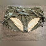 Cacique  Swim Lane Bryant Olive Green Swim Skirt with Adjustable Sides size 20 Photo 1