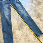 American Eagle  Super Stretch X Medium Wash Skinny Blue Jeans Size 00 Mid Rise Photo 2