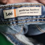 Lee Jeans Womens Blue Midrise Bootcut Slender Secret Fit Classic Denim Everyday Photo 7